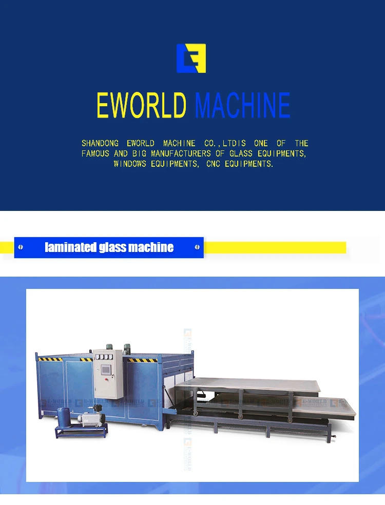 EVA Protective Film Glass Laminating Machine with 2 Layers E-Ld2436