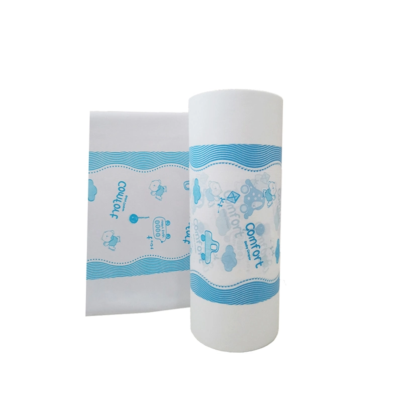 Polyethylene Film PE Film Raw Material for Baby Diaper and Sanitary Napkins