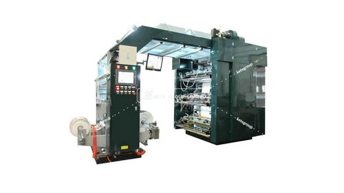 High Speed 2 4 6 8 Color Flexographic Non Woven Fabric Roll OPP CPP MPET PVC Mopp Film Printer Paper Printing Machine