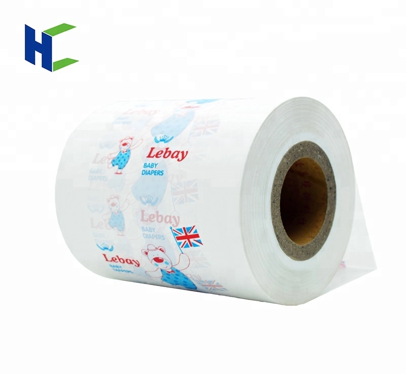 Polyethylene Film PE Film Raw Material for Baby Diaper and Sanitary Napkins