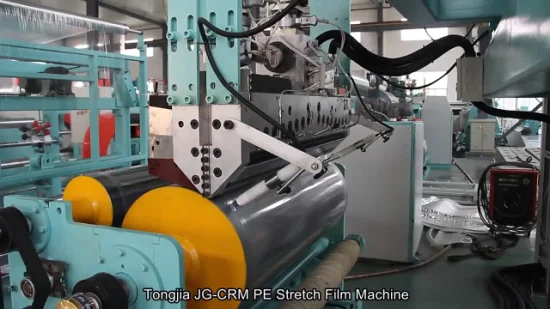 500/1000/1500mm PE LDPE Plastic Stretch Casting Film Extruder Machine