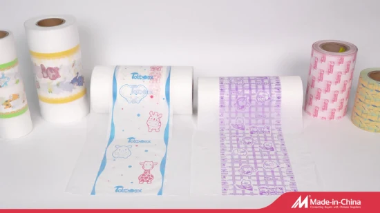 Wholesale Cheap Price Disposable PE Film Backsheet for Diaper